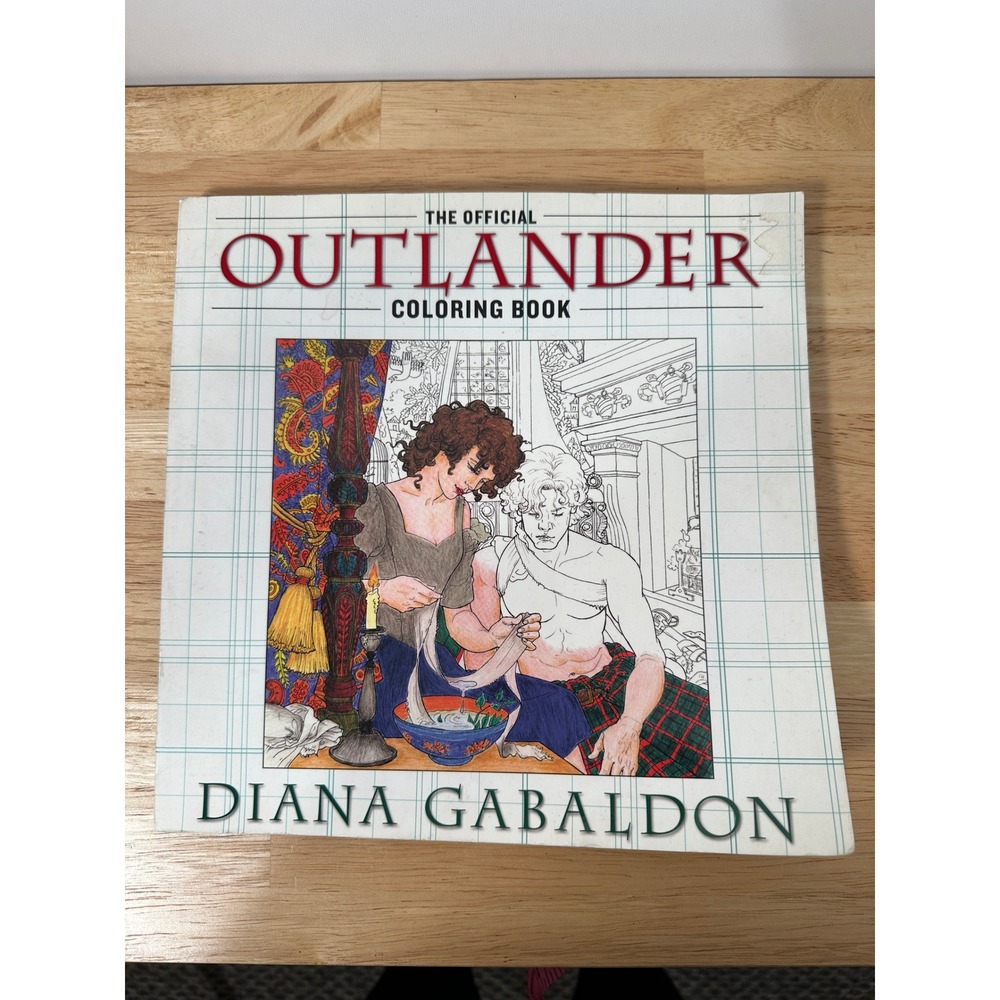 The Official Outlander Coloring Book Scottish Highlands Adult Book